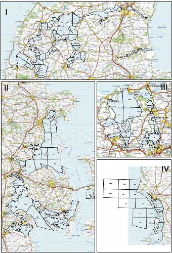 Produktionsområder for muslinger